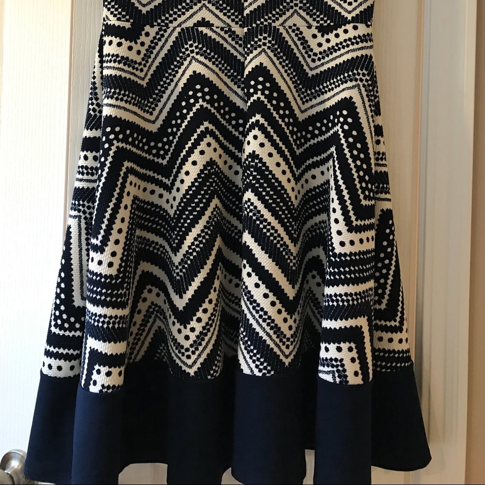 Papermoon Navy and White Dress - Picture 2 of 3